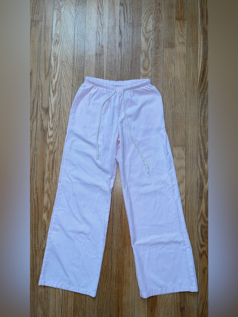 Pink Stripe Pajama Pants